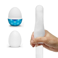 Мастурбатор с охлаждающим эффектом Tenga Egg Snow Crystal