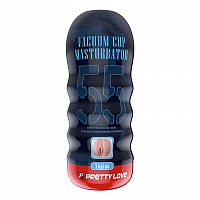 Мастурбатор-вагина в тубе Pretty Love Vacuum Cup Masturbator 55 Vagina