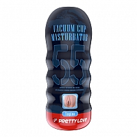 Мастурбатор-вагина в тубе Pretty Love Vacuum Cup Masturbator 55 Vagina