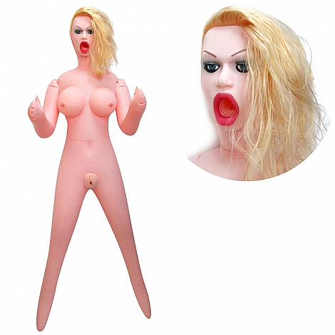 Секс-кукла с вибрацией "Диана", 150 см
