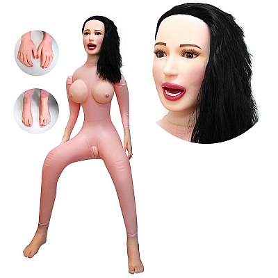 Секс-кукла с вибрацией "Виктория", 155 см