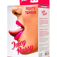 Двойной мастурбатор Toyfa Juicy Pussy Fruity Tongue, 19 см