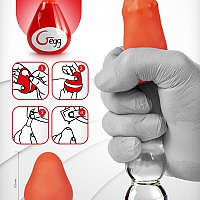 Яйцо-мастурбатор Gvibe Gegg Red