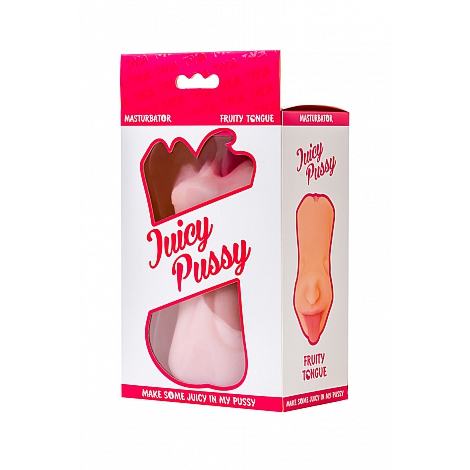 Двойной мастурбатор Toyfa Juicy Pussy Fruity Tongue, 19 см