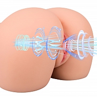 Мастурбатор с вибрацией и всасыванием Cutie Lush