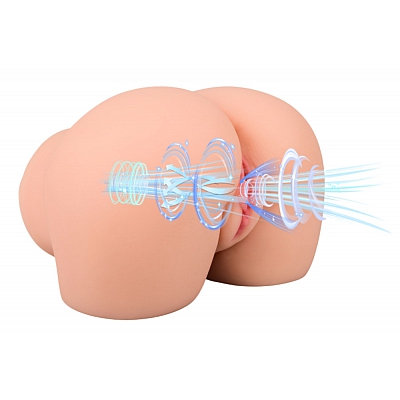 Мастурбатор с вибрацией и всасыванием Cutie Lush