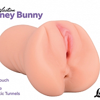 Реалистичный ультрамягкий мастурбатор Satisfaction Honey Bunny