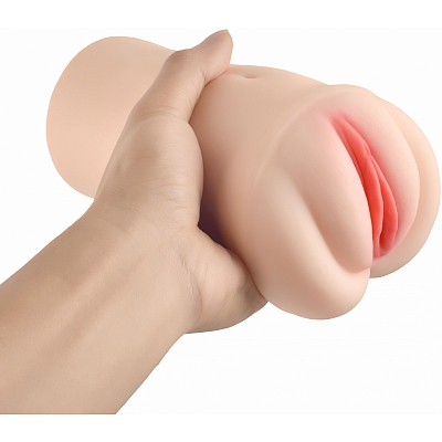 Мастурбатор реалистичный с вибрацией Brenna Pussy