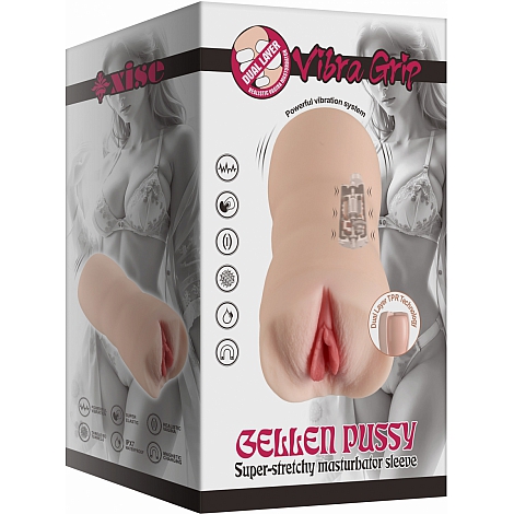 Мастурбатор реалистичный с вибрацией Penny Pussy