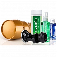 Набор Fleshlight Stamina Training Unit: мастурбатор, крепление, смазка, порошок, очиститель
