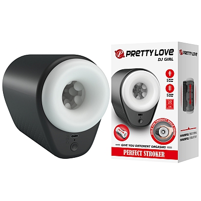 Мастурбатор с вибрацией Pretty Love DJ Girl