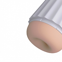 Реалистичный мастурбатор в колбе с функцией всасывания