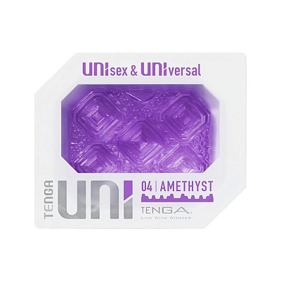 Мастурбатор для двоих Tenga Uni Amethyst