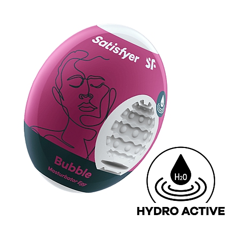 Мини-мастурбатор Satisfyer Masturbator Egg Bubble