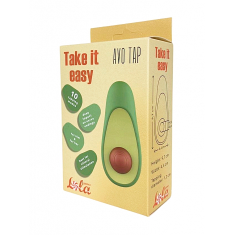 Клиторальный стимулятор с постукивающими движениями AvoTap
