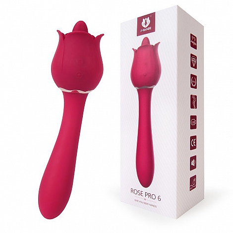 Вибромассажёр Rose Pro 6
