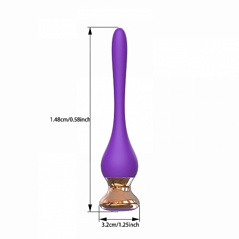 Тонкий вибратор для сосков и клитора Nipple Vibrator