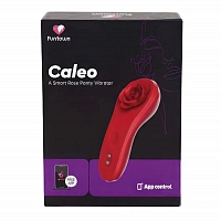 Вибратор в трусики красный Magic Motion Funtown Caleo