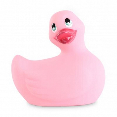 Вибратор-уточка Big Teaze Toys I Rub My Duckie 2.0 розовая