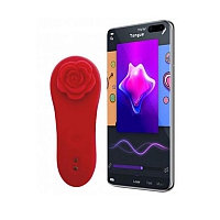 Вибратор в трусики красный Magic Motion Funtown Caleo