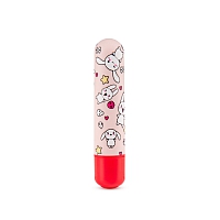 Вибропуля с милейшим принтом "зайчики" Sweets Bunny