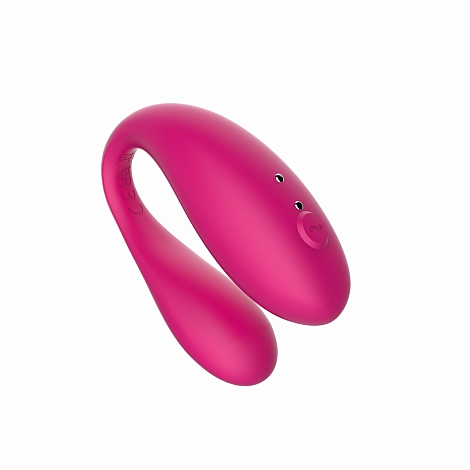 Парный вибромассажер с приложением TWIN Pink