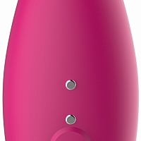 Парный вибромассажер с приложением TWIN Pink