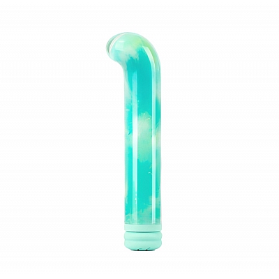 Компактный зеленый вибратор из стекла BeYourLover Magic Cane