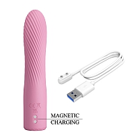 Вибратор c рельефом и мощной вибрацией Kissel