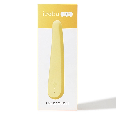 Вибратор iroha Fit Mikazuki желтый