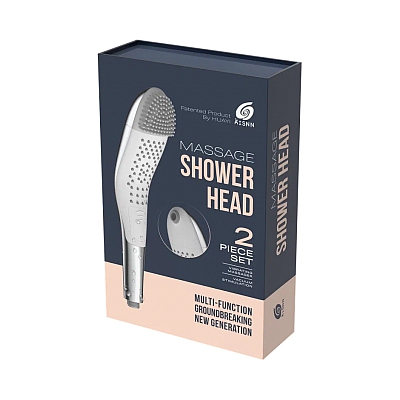 Лейка для душа AISNN Massage Hand Shower с набором насадок: вакуумная стимуляция и вибрация