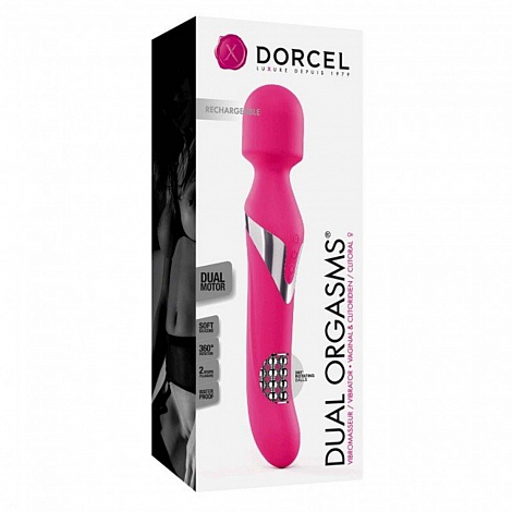 Вибромассажер для тела пурпурный Dorcel Dual Orgasms Magenta