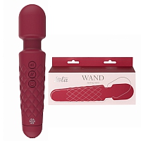 Мощный вибромассажер-вонд с подвижной головкой Dashing Wand Red