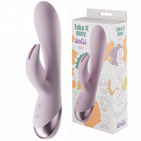 Перезаряжаемый вибратор Take it Easy May