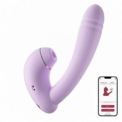 Вибратор с возвратно-поступательными движениями и нагревом BeYourLover Minaka