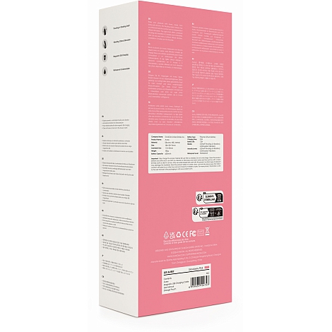 Возвратно-поступательный вибратор со стимулятором клитора Svakom Avery Strawberry Pink