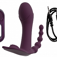 Вибратор для трусиков с пультом Ariva