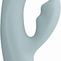 Вибратор-кролик с функцией нагрева Svakom Chika Turquoise Grey