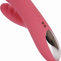 Возвратно-поступательный вибратор со стимулятором клитора Svakom Avery Strawberry Pink