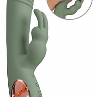 Тонкий вибратор Кролик Olive