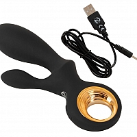 Надувной вибратор Кролик