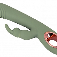 Тонкий вибратор Кролик Olive