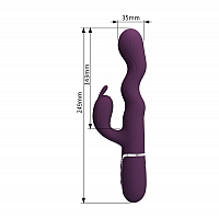 Вибратор с функцией волновой стимуляции