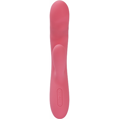 Возвратно-поступательный вибратор со стимулятором клитора Svakom Avery Strawberry Pink