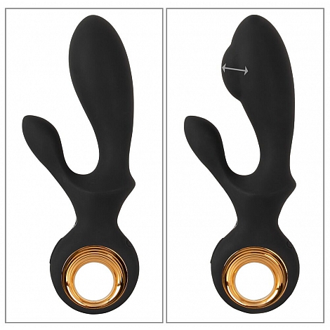 Надувной вибратор Кролик