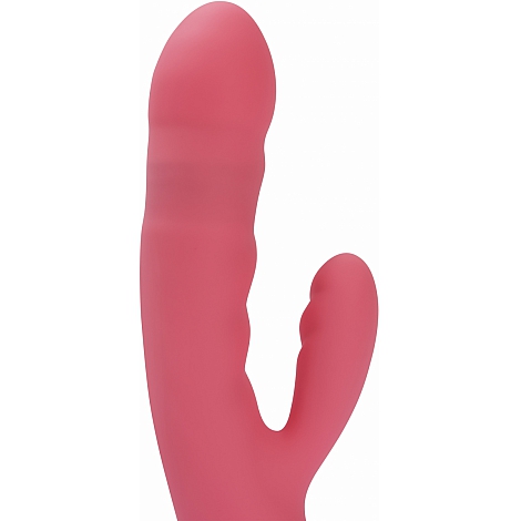 Возвратно-поступательный вибратор со стимулятором клитора Svakom Avery Strawberry Pink