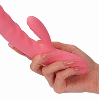 Возвратно-поступательный вибратор со стимулятором клитора Svakom Avery Strawberry Pink