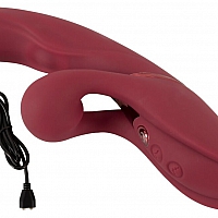 Вибратор Кролик с 2 функциями