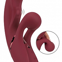 Вибратор Кролик с 2 функциями