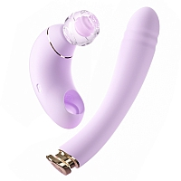 Вибратор с возвратно-поступательными движениями и нагревом BeYourLover Minaka